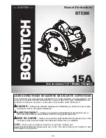 Preview for 14 page of Bostitch BTE300 Instruction Manual