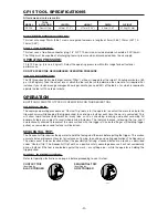 Preview for 4 page of Bostitch CF15 Operation And Maintenance Manual