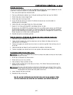 Preview for 27 page of Bostitch CWC200ST Operation And Maintenance Manual