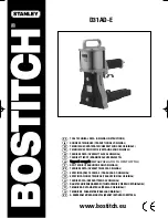 Bostitch D31AD-E Original Instructions Manual предпросмотр