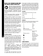 Preview for 104 page of Bostitch DSA-3519-E Operating Instructions Manual