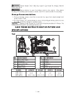 Предварительный просмотр 11 страницы Bostitch DSC-3219 Operation And Maintenance Manual