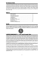 Preview for 2 page of Bostitch EHF1838K Operating And Maintenance Manual