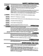 Preview for 3 page of Bostitch MFN-200 Operation And Maintenance Manual