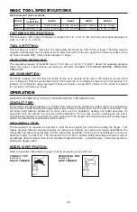 Preview for 4 page of Bostitch N86C Operation And Maintenance Manual