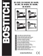 Preview for 1 page of Bostitch SB-150SX Original Instructions Manual