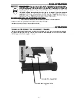 Preview for 7 page of Bostitch TU-225-18HP Operation And Maintenance Manual