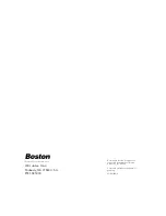 Предварительный просмотр 12 страницы Boston Acoustics 1000 Installation Manual