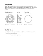 Предварительный просмотр 3 страницы Boston Acoustics 315 Installation Manual