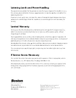 Предварительный просмотр 8 страницы Boston Acoustics 315 Installation Manual