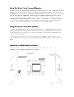 Preview for 7 page of Boston Acoustics Boston Bravo II User Manual