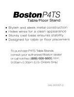 Preview for 10 page of Boston Acoustics Boston Bravo II User Manual