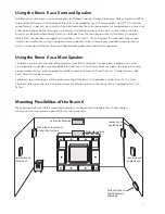 Preview for 7 page of Boston Acoustics BRAVO 2 User Manual