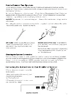 Предварительный просмотр 3 страницы Boston Acoustics Bravo Installation Manual