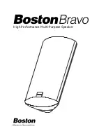 Preview for 1 page of Boston Acoustics Bravo Specifications