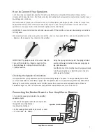 Preview for 3 page of Boston Acoustics Bravo Specifications