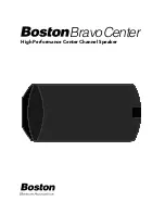 Preview for 1 page of Boston Acoustics Center Channel Speaker Instruction Manual