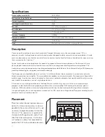 Preview for 2 page of Boston Acoustics CRC User Manual