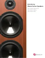 Preview for 1 page of Boston Acoustics CS2310 Specifications