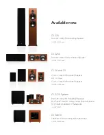 Preview for 3 page of Boston Acoustics CS2310 Specifications