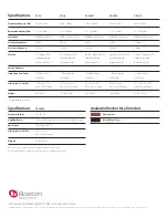 Preview for 4 page of Boston Acoustics CS2310 Specifications