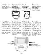 Preview for 10 page of Boston Acoustics DSi465T2 Owner'S Manual