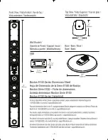 Preview for 2 page of Boston Acoustics E100 Installation Instructions Manual