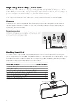 Preview for 4 page of Boston Acoustics Horizon i-DS2 Owner'S Manual