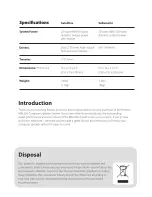 Preview for 3 page of Boston Acoustics Horizon MM226 Owner'S Manual