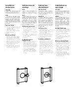 Preview for 2 page of Boston Acoustics HSi 250 Installation Instructions