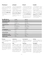 Preview for 4 page of Boston Acoustics HSi 470T2 Product Manual