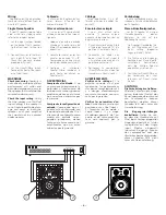 Предварительный просмотр 6 страницы Boston Acoustics HSi 475T2 Owner'S Manual