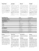 Preview for 3 page of Boston Acoustics HSi 4830 User Manual