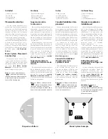 Preview for 4 page of Boston Acoustics HSi 4830 User Manual