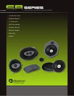 Boston Acoustics ISTS Specification Sheet предпросмотр