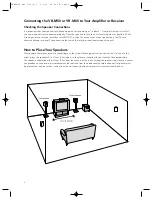 Предварительный просмотр 6 страницы Boston Acoustics LYNNFIELD VR-M50 User Manual