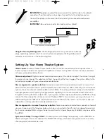 Предварительный просмотр 3 страницы Boston Acoustics Lynnfield VR910 User Manual