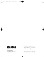 Предварительный просмотр 12 страницы Boston Acoustics Lynnfield VR965 User Manual