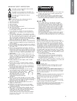 Preview for 3 page of Boston Acoustics MC100 Blue Owner'S Manual