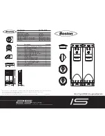 Boston Acoustics Neo Type-M SE Specifications предпросмотр