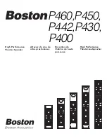 Предварительный просмотр 1 страницы Boston Acoustics P400 Installation Instructions Manual