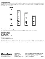 Предварительный просмотр 4 страницы Boston Acoustics P4FL Assembly Instructions