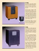 Предварительный просмотр 2 страницы Boston Acoustics PowerVent PV1000 Brochure & Specs