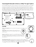 Предварительный просмотр 6 страницы Boston Acoustics PV500 User Manual