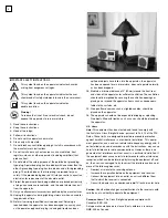 Предварительный просмотр 2 страницы Boston Acoustics Recepter Owner'S Manual