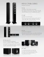 Предварительный просмотр 3 страницы Boston Acoustics Reflection Series RS223 Specifications