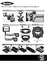 Предварительный просмотр 2 страницы Boston Acoustics S50 Specification