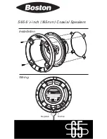 Предварительный просмотр 2 страницы Boston Acoustics S65 Specification