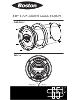 Предварительный просмотр 2 страницы Boston Acoustics S65rc Specifications