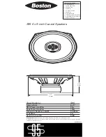 Boston Acoustics S95 User Manual preview